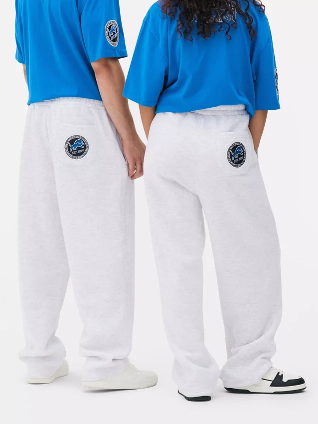 NFL Detroit Lions -collegehousut, joissa on kiristysnauha