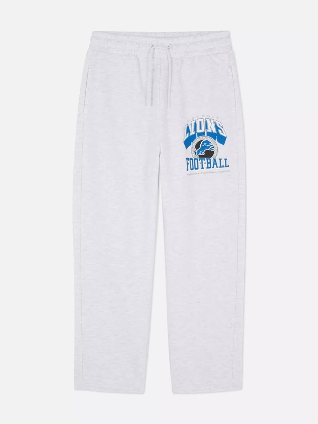 NFL Detroit Lions -collegehousut, joissa on kiristysnauha