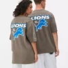 NFL Detroit Lions -logolla varustettu t-paita