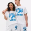 NFL Detroit Lions -painettu t-paita