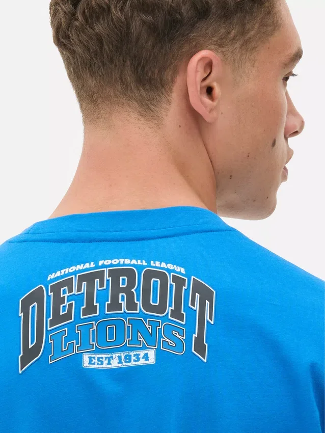 NFL Detroit Lions -painettu t-paita