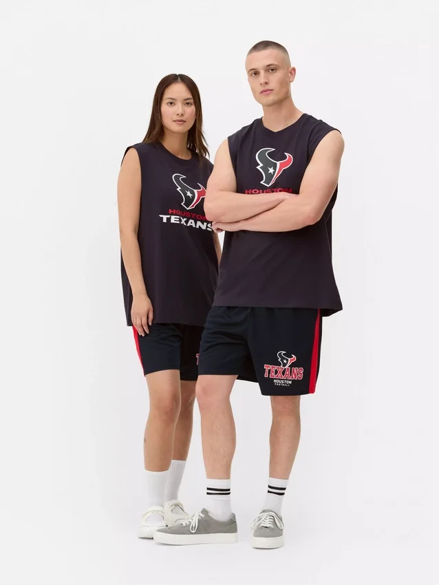NFL Houston Texans -kiristysnauhalliset shortsit