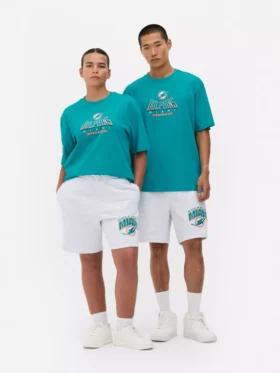 NFL Miami Dolphins -logolla varustettu t-paita