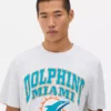 NFL Miami Dolphins -logolla varustettu t-paita