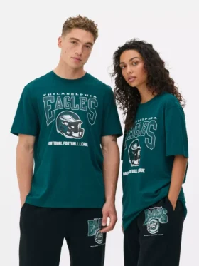 NFL Philadelphia Eagles -painettu t-paita