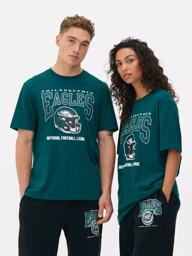 NFL Philadelphia Eagles -painettu t-paita