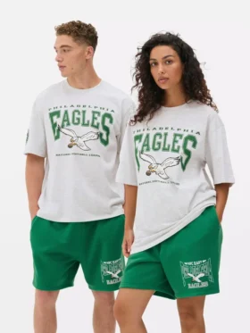 NFL Philadelphia Eagles -painettu t-paita