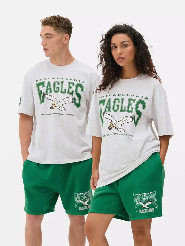NFL Philadelphia Eagles -painettu t-paita
