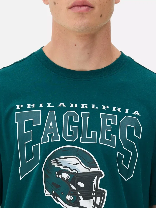 NFL Philadelphia Eagles -painettu t-paita
