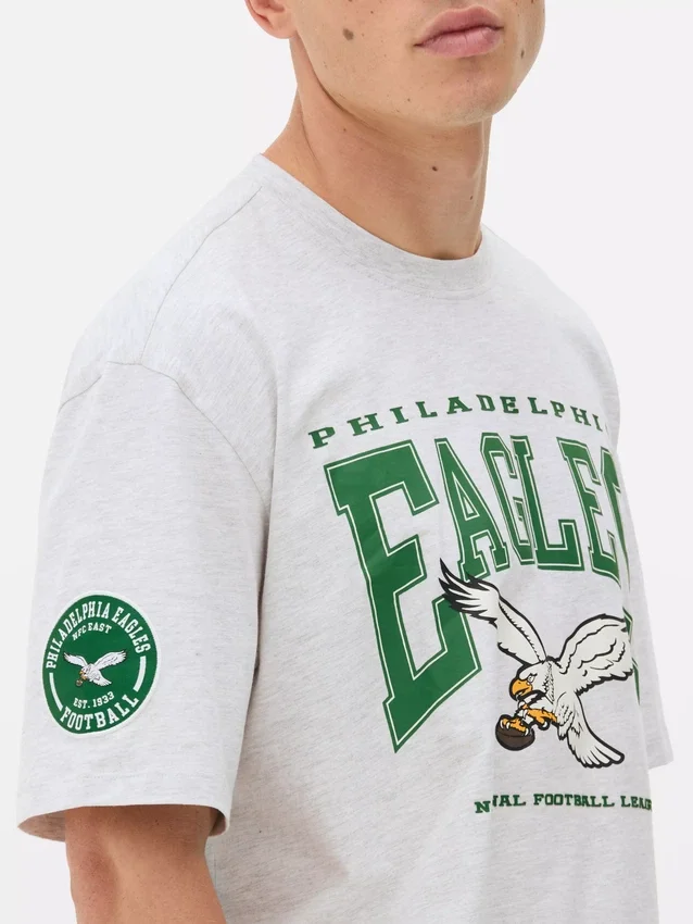 NFL Philadelphia Eagles -painettu t-paita