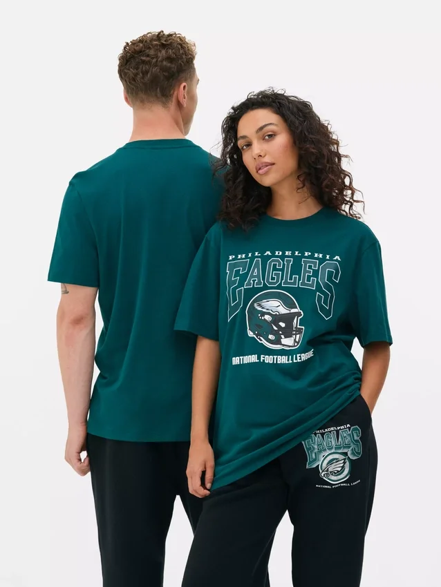 NFL Philadelphia Eagles -painettu t-paita