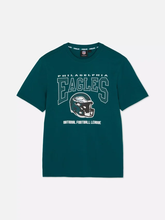 NFL Philadelphia Eagles -painettu t-paita
