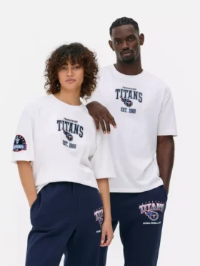 NFL Tennessee Titans -painettu T-paita