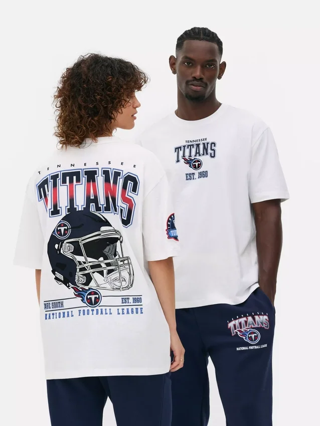 NFL Tennessee Titans -painettu T-paita
