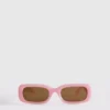 Ohut, suorakulmainen aurinkolasimalli