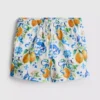 Oranssit teksturoidut Shortsit