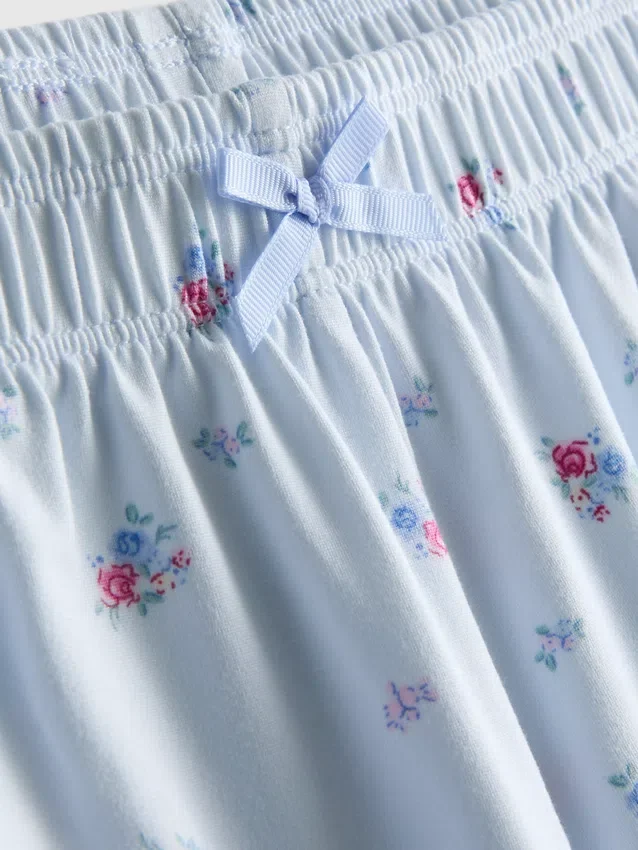 Painettu cami-toppi ja shortsit -pyjamat