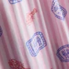 Painettu puuvillapyjamakokonaisuus