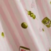 Painetut boyfriend-tyyliset lyhyet pyjamat