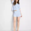 Painetut lyhyet boyfriend-pyjamat