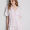Painetut lyhyet boyfriend-pyjamat
