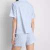 Painetut lyhyet boyfriend-pyjamat