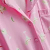 Painetut lyhyet boyfriend-pyjamat