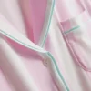 Painetut lyhyet boyfriend-pyjamat