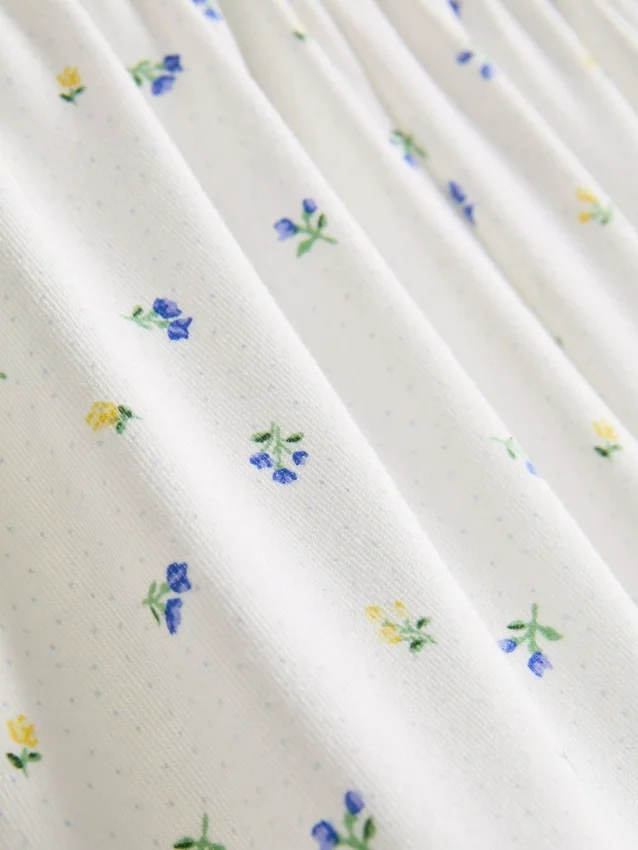 Painetut lyhyet boyfriend-pyjamat