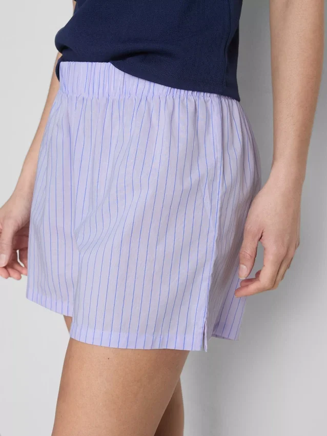 Painetut puuvillaiset pyjamat