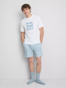 Parhaat isän ja perheen yhteensopivat pyjamat