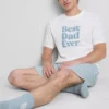 Parhaat isän ja perheen yhteensopivat pyjamat