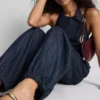 Paula Echevarrían puuvillapitoiset denim-harem-housut