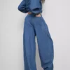 Paula Echevarrían puuvillapitoiset denim-harem-housut