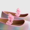 Perhoskoristeiset ballerinat