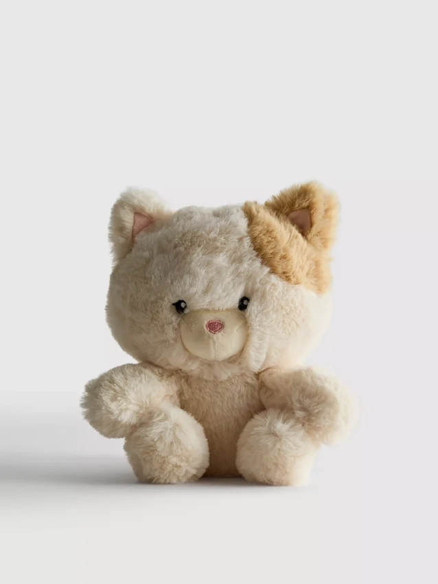 Pieni tabby-kissan pehmolelu