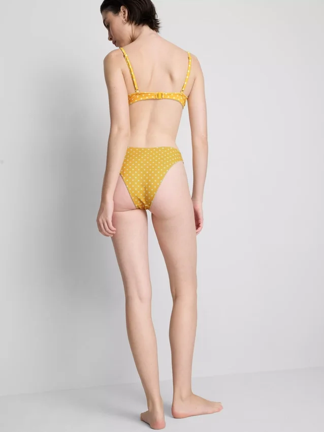 Pilkulliset brasilialaiset bikinialushousut