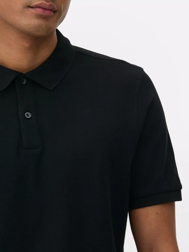 Pique-polo-puuvillainen t-paita