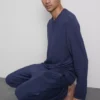 Pitkähihainen pyjaman yläosa