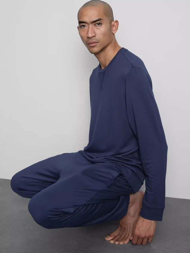 Pitkähihainen pyjaman yläosa