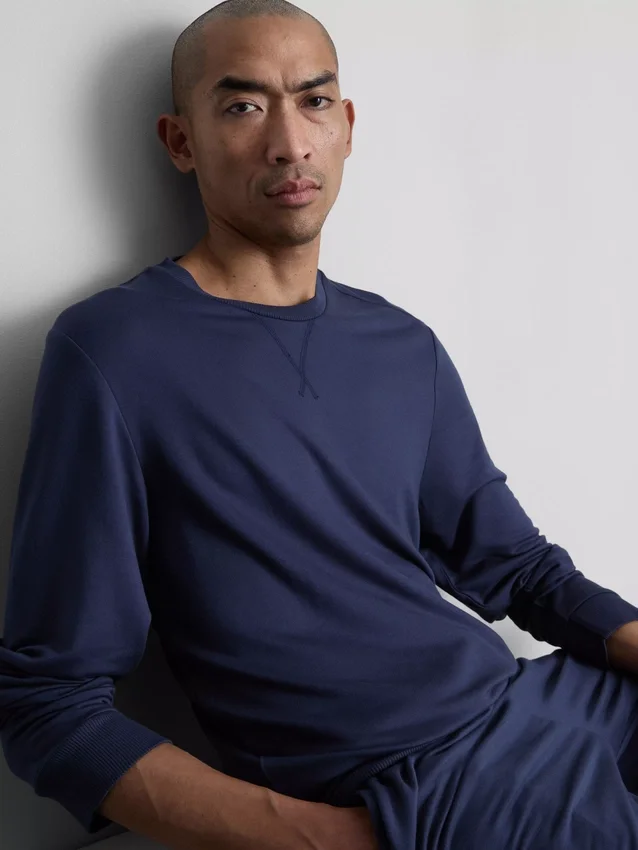 Pitkähihainen pyjaman yläosa