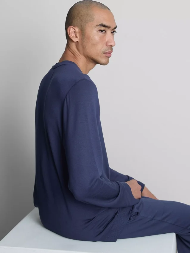 Pitkähihainen pyjaman yläosa