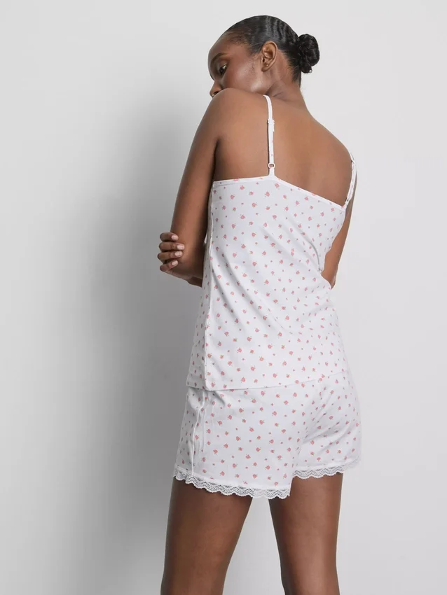 Pitsireunaiset cami-pyjamat