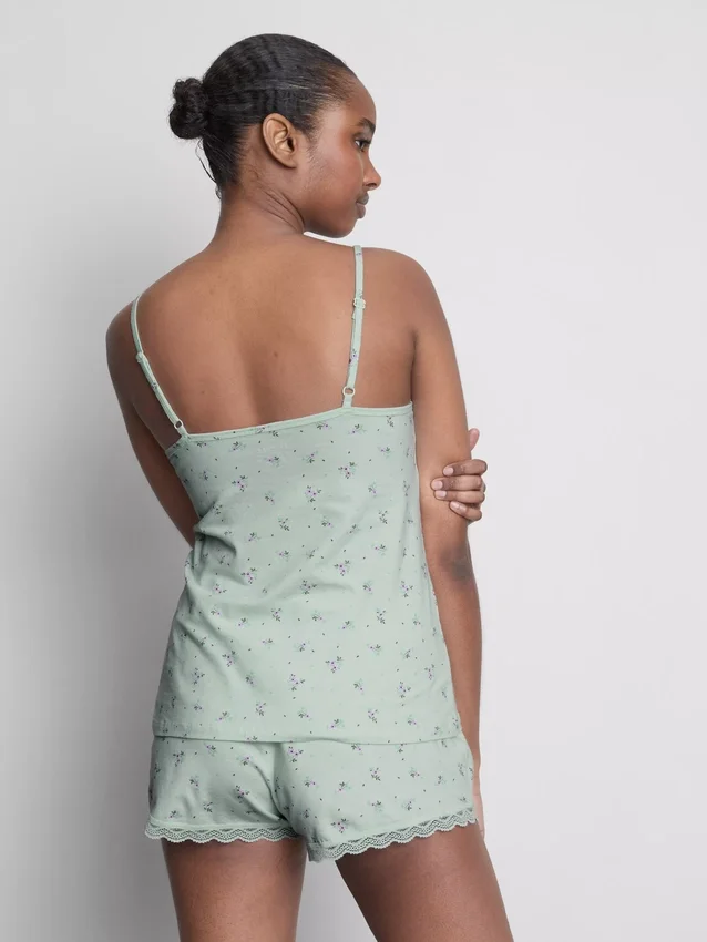 Pitsireunaiset cami-pyjamat