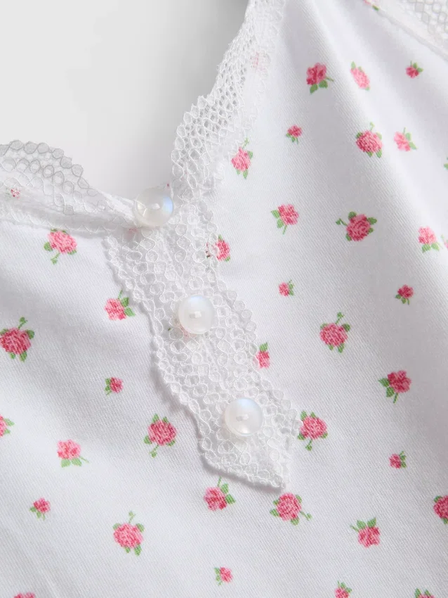 Pitsireunaiset cami-pyjamat