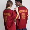 Portugal-lyhythihainen t-paita