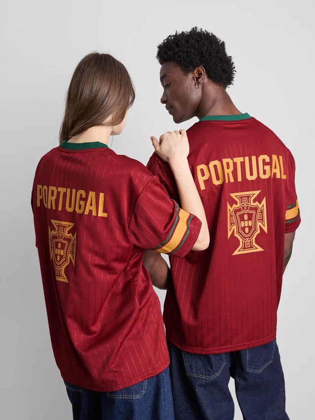 Portugal-lyhythihainen t-paita