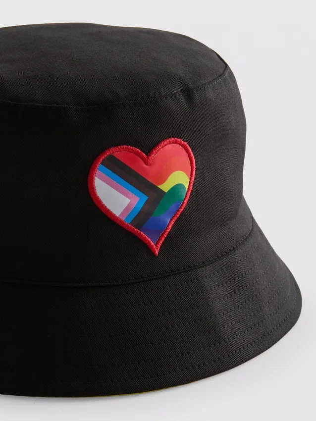 Pride-kaksipuolinen bucket-hattu