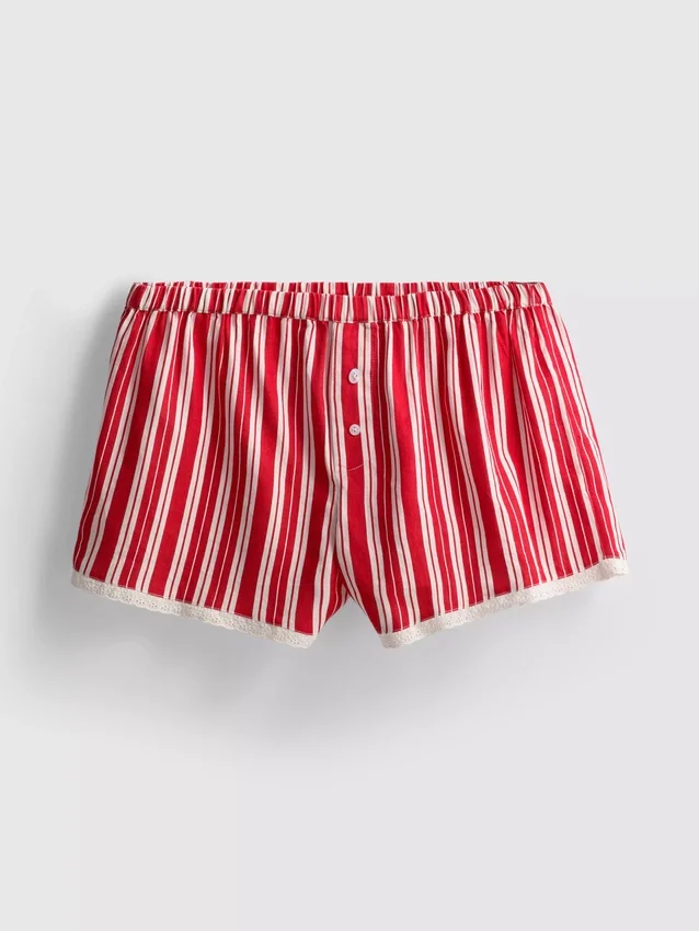 Primark-kohtaus | Pitsiraitaiset bokserit