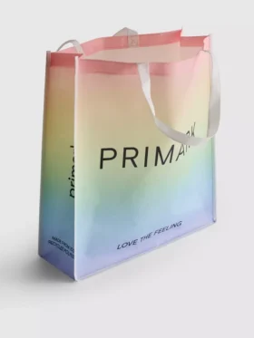 Primark Pride -suuri uudelleenkäytettävä kassi